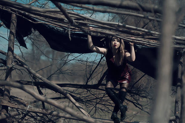istock fashionable in the dry forest 600702150