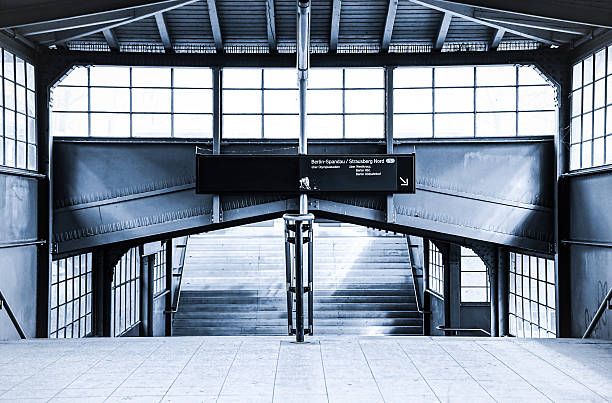 istock Staircase At Railroad Station 600783199