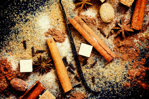istock Winter Christmas spices 600991656