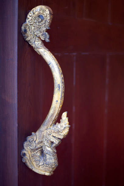 istock Door trim Thailand style 600993634