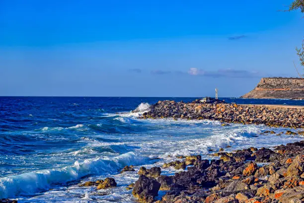 Photo of Mediterranean Sea coast of Crete