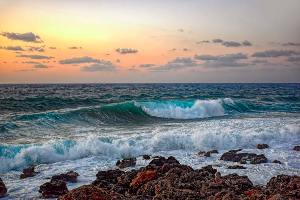 istock Mediterranean Sea coast of Crete 600994232