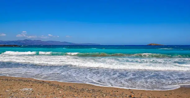 Photo of Mediterranean Sea coast of Crete