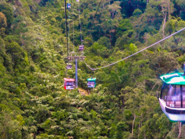 istock Take a ride on a cable car to Genting Highlands 600996302