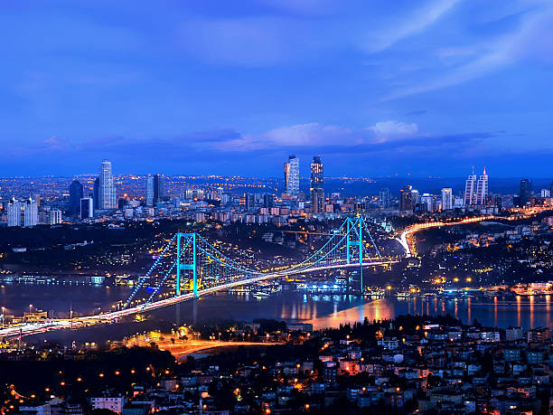 istanbul bosphorus  - bósforo - fotografias e filmes do acervo