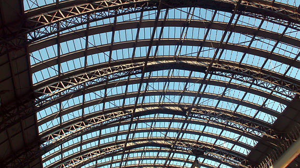 istock Roof Of Rail Station 601000198