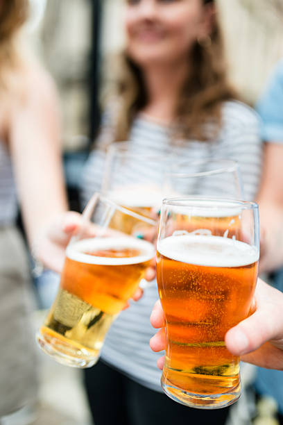 istock Beer Fest pints of beer 601008478