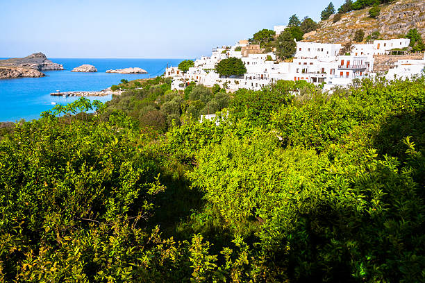 istock Lindos, Greek Ancient Town 601008498