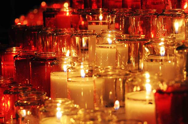 istock Candles at Notre-Dame Basilica 601010396