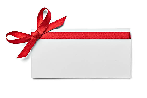 istock ribbon bow card note chirstmas celebration greeting 601014634