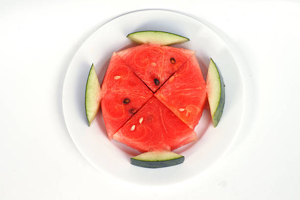 istock fresh juicy watermelon on the white background 601016780