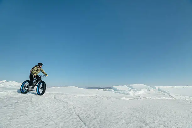 Photo of Fatbike (fat bike or fat-tire bike)