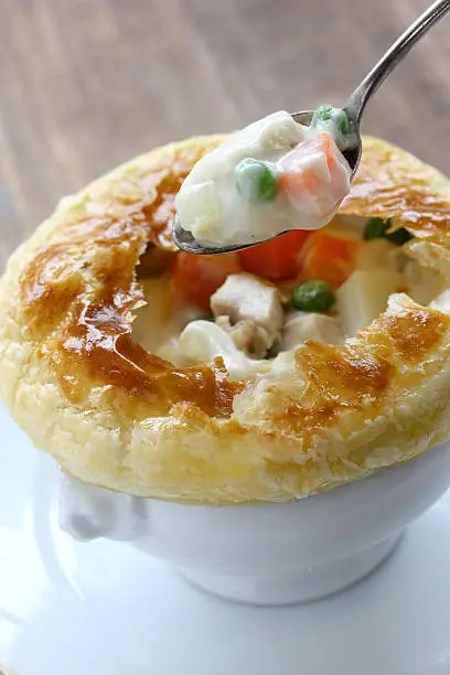 Photo of chicken pot pie