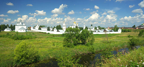 istock Summer landscape in Suzdal 601020616