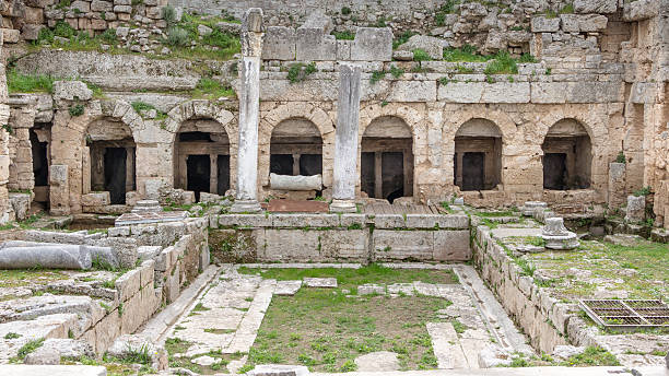 istock First Roman waterworks system in Ancient Corinth, Greece 601023950