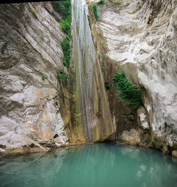 istock Waterfall in Nidri, Lefkada island, Greece 601025320