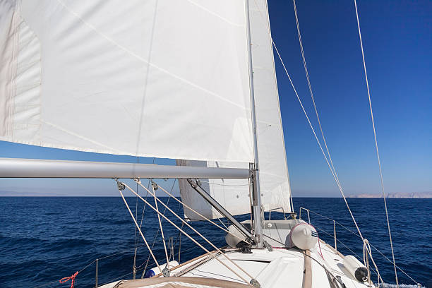 istock Sailing boat  in the sea 601026192