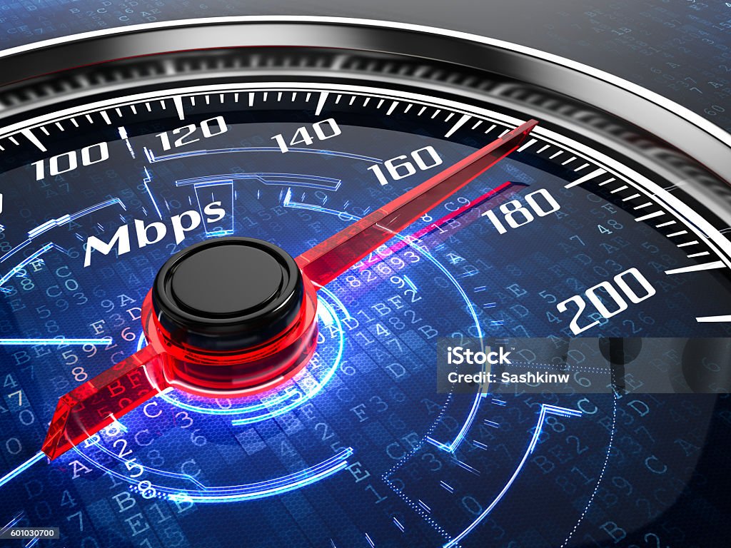 High speed internet connection concept Internet Stock Photo