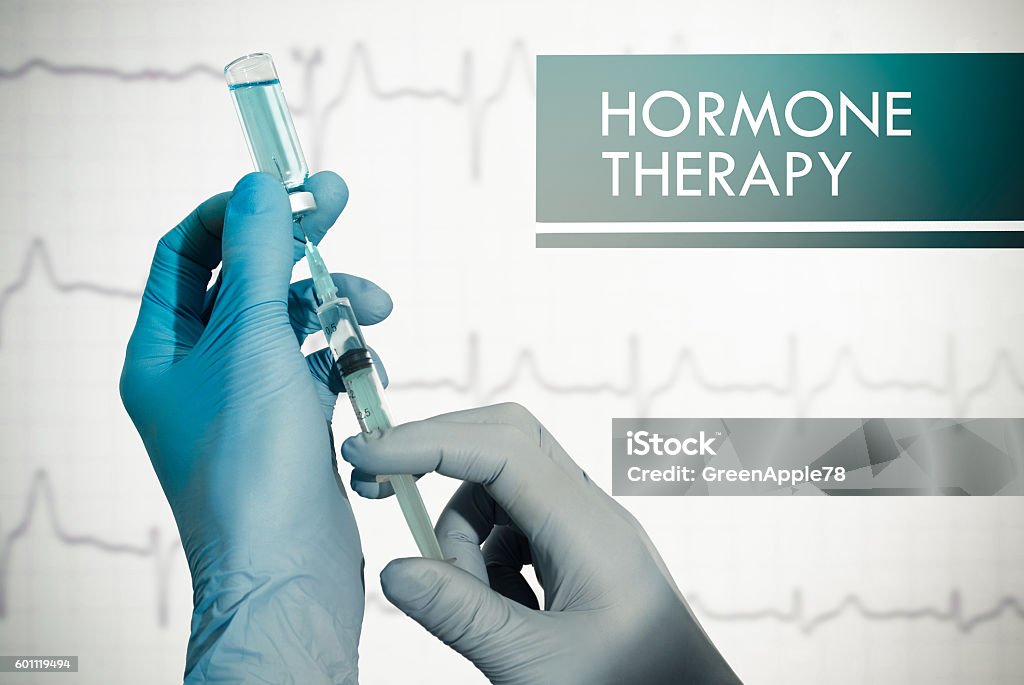 Hormone therapy - Royalty-free Alternatieve therapie Stockfoto