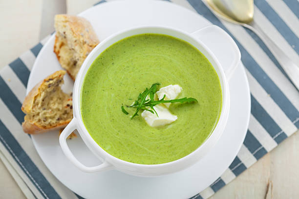 istock Bowl of cream soup 601122668