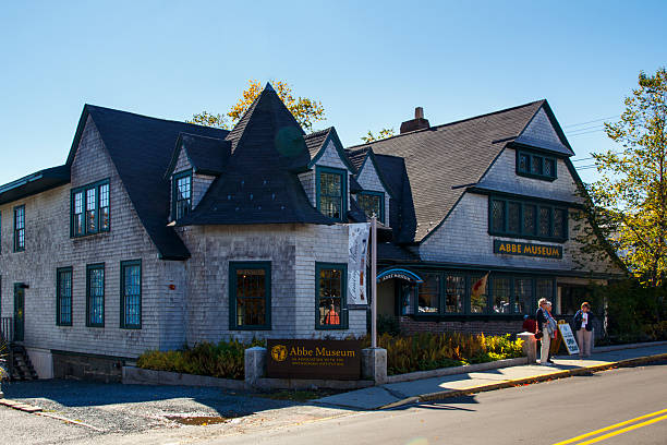 Abbe Museum in Bar Harbor, USA, 2015 stock photo