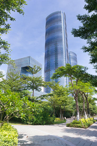 istock High rise building and pavement 601134082