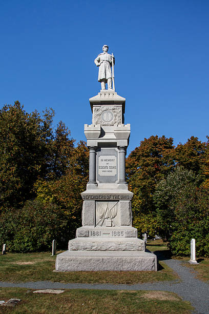istock Statue in Bar Harbor's Cementery, USA, 2015 601139584