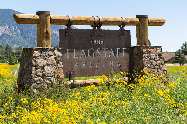istock Entering sign Flagstaff, Aricona, USA 601141746