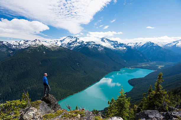 Getting away from it all Enjoying a healthy lifestyle in the great outdoors garibaldi park stock pictures, royalty-free photos & images