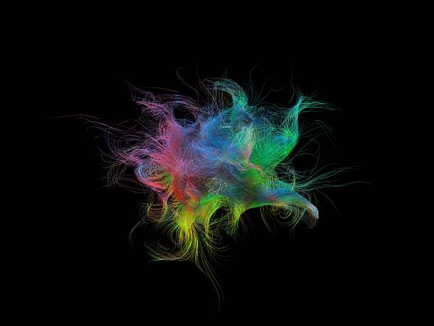 istock magical hairs. colorful lines, wavy lines version. 601144908