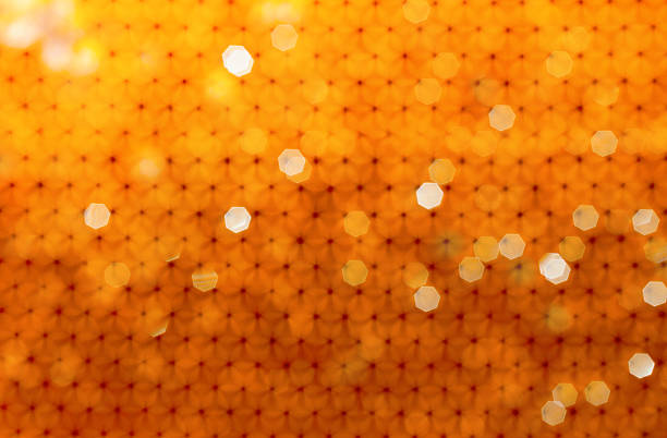 istock Bokeh background from bees honeycomb. natural 601150158
