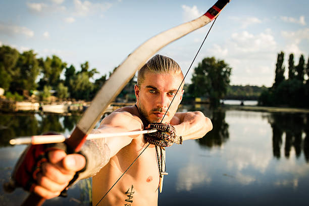istock The arrows from the bow river 601153856