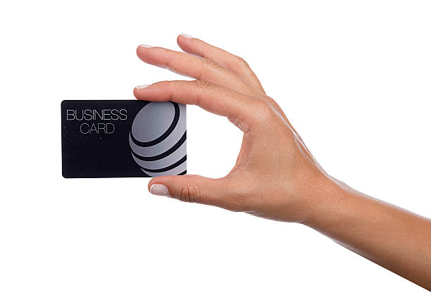 istock Business Card on Hand 601158116