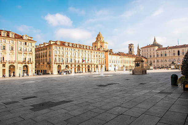 istock Turin city in Italy 601158286