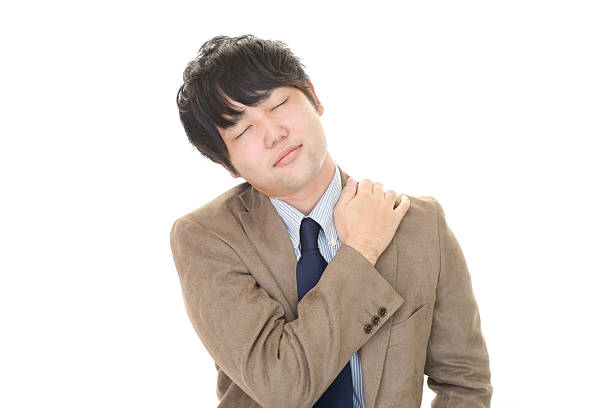 istock Tired Asian businessman 601158436