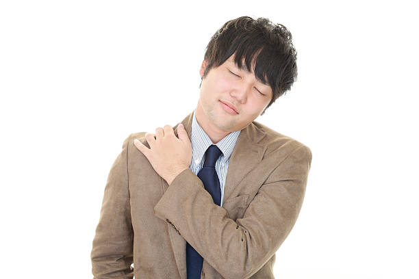istock Tired Asian businessman 601158510