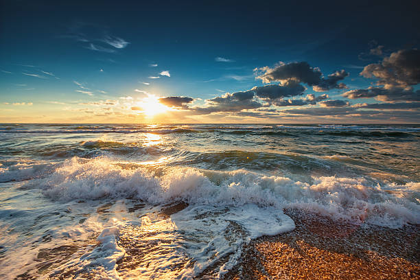 istock Beautiful cloudscape over the sea 601358798