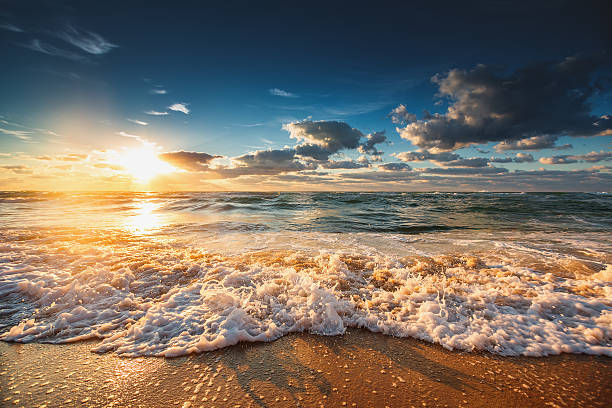 istock Beautiful cloudscape over the sea 601358862