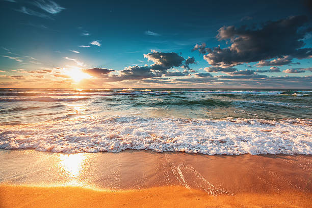 istock Beautiful cloudscape over the sea 601358908
