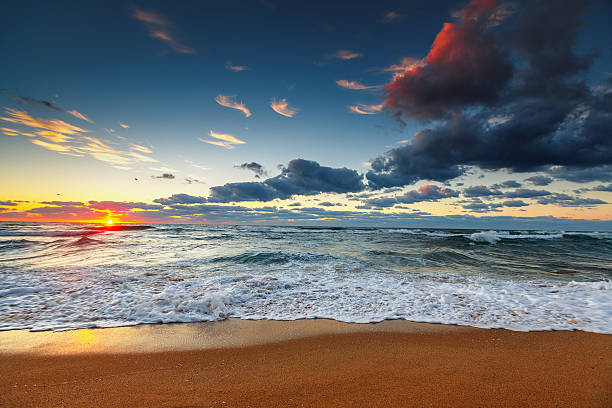 istock Beautiful cloudscape over the sea 601359394