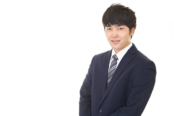 istock Smiling Asian businessman 601363280