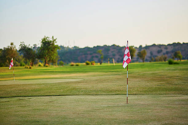 istock Large golfe field in Portugal 601364122