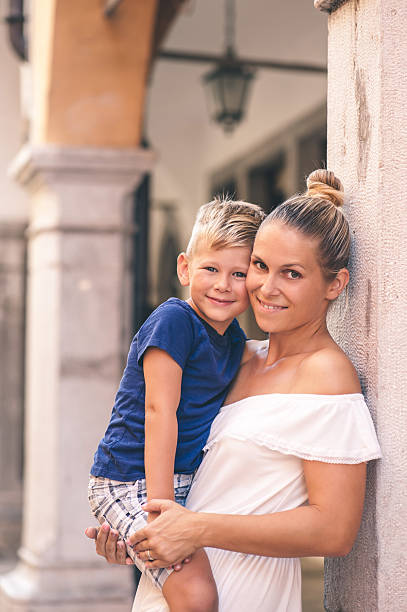 istock Mother And Son Portrait 601364896