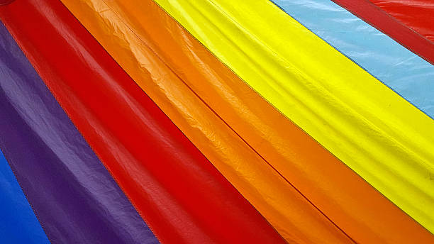 istock colorful rainbows stripes on spinnaker 601365152