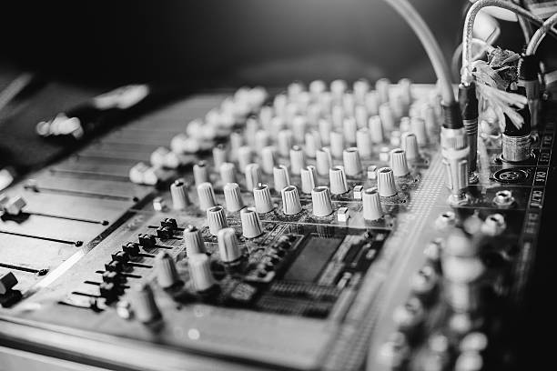 istock equipment for sound mixer control 601368194