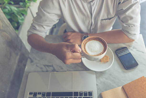 istock Having coffee in morning to begin new active working day 601368684