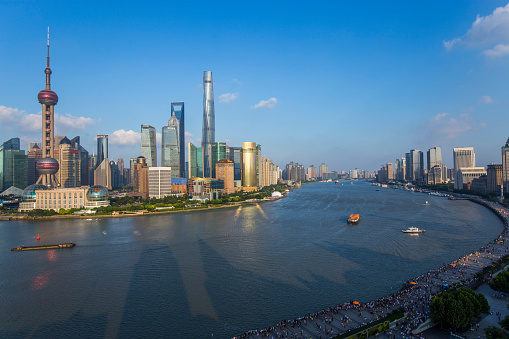 Pudong District of Shanghai