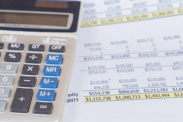 istock calculator on Analysis Business Accounting 601379406