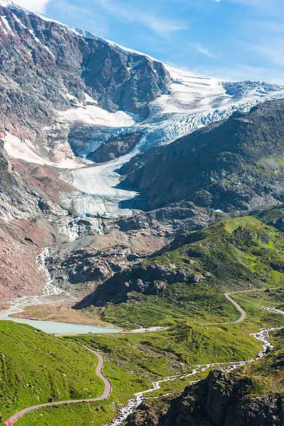 The Susten Pass links the Reuss Valley at the foot of the Gotthard Mountain with the Hasli Valley in the Bernese Oberland