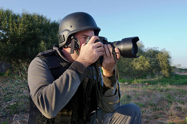 istock Professional Photojournalist 601382120